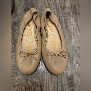Sam Edelman Felicia Ballet Flats - tan 5.5